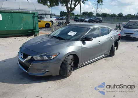 2017 Nissan Maxima 3.5 Sr из США, поврежденный, VIN 1N4AA6AP1HC419023